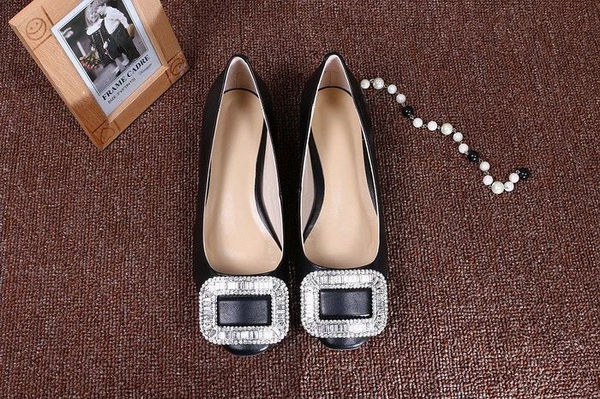 RV Shallow mouth flat shoes Women--044